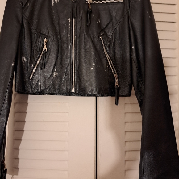 Wilsons Rock and Roll vintage leather Jacket - Picture 2 of 4